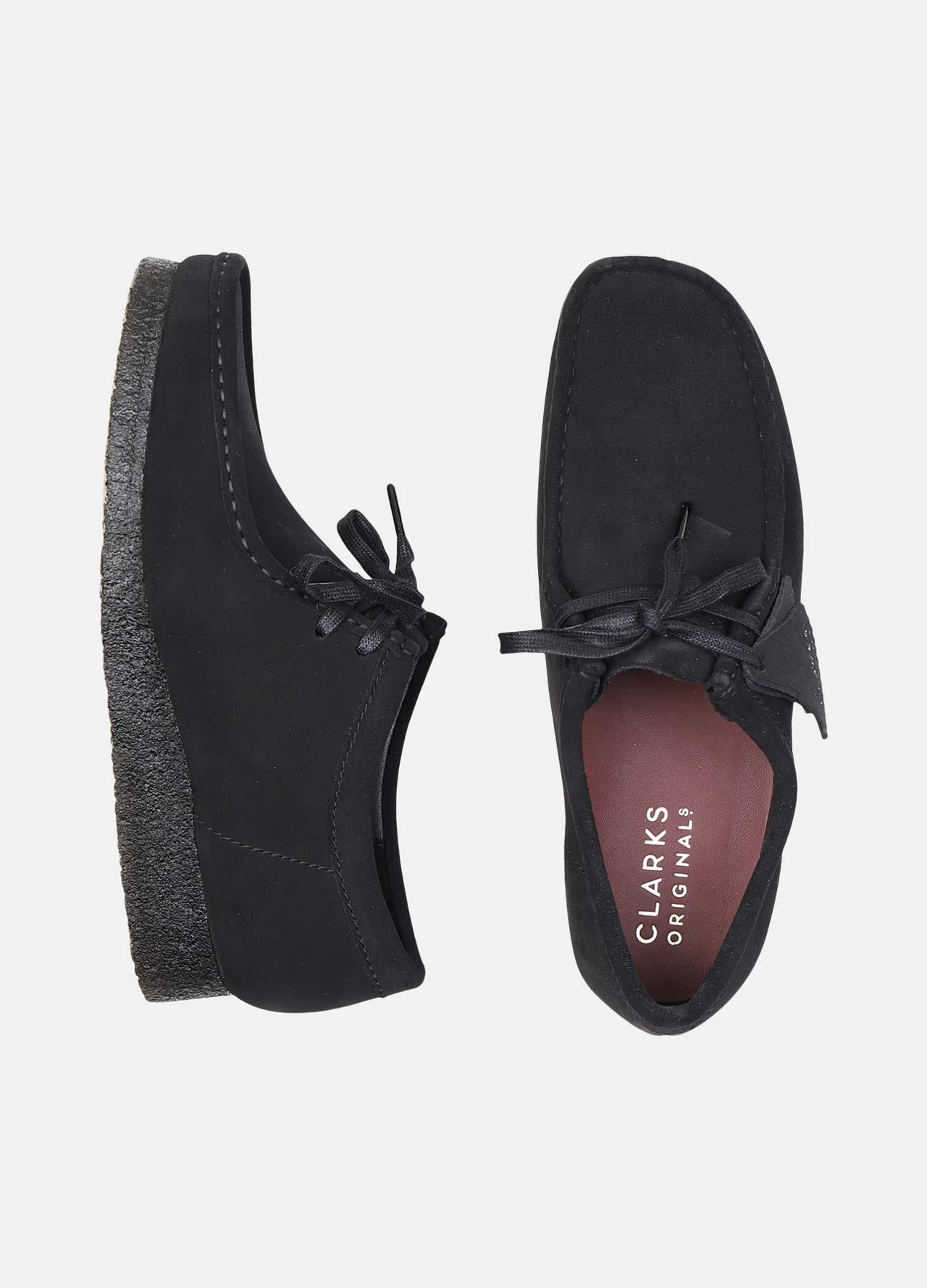 Wallabee suede sko