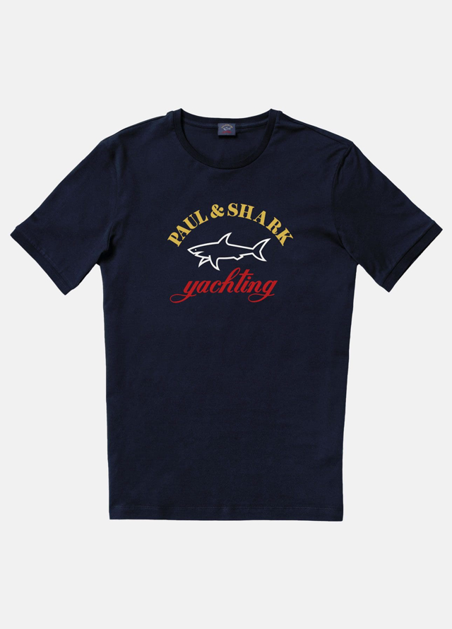 T-shirt med logo