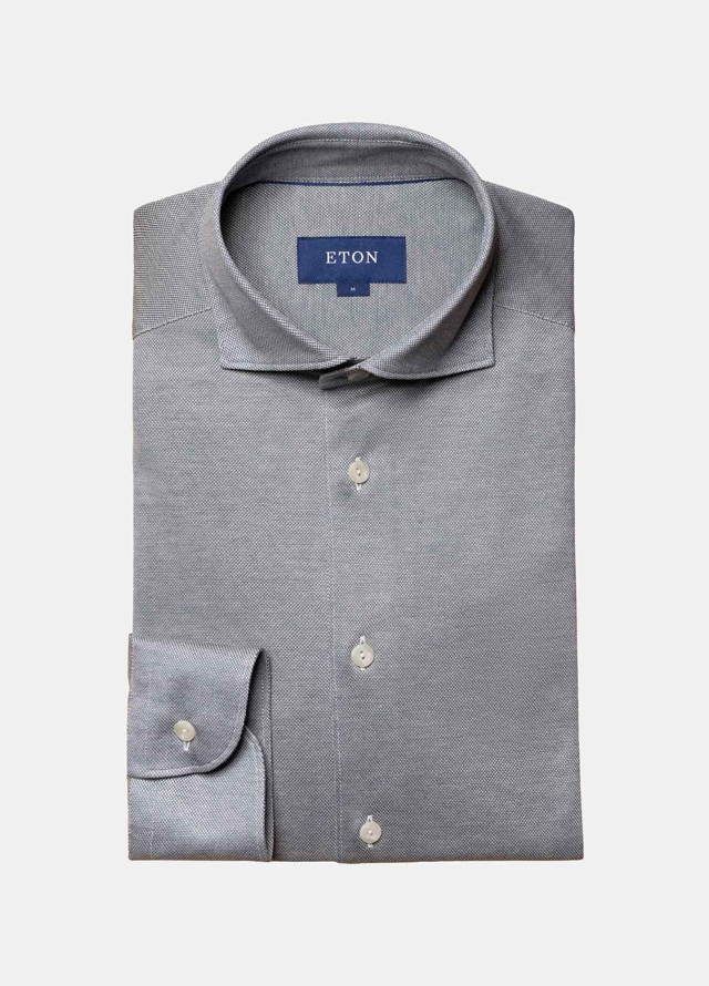 Contemporary fit pique skjorte