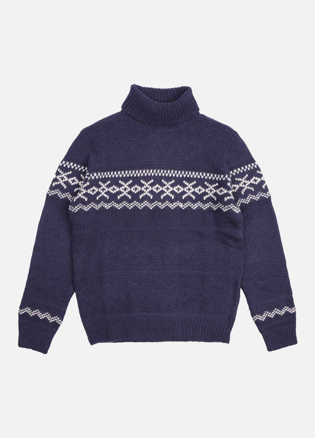 Fairisle rullekrave