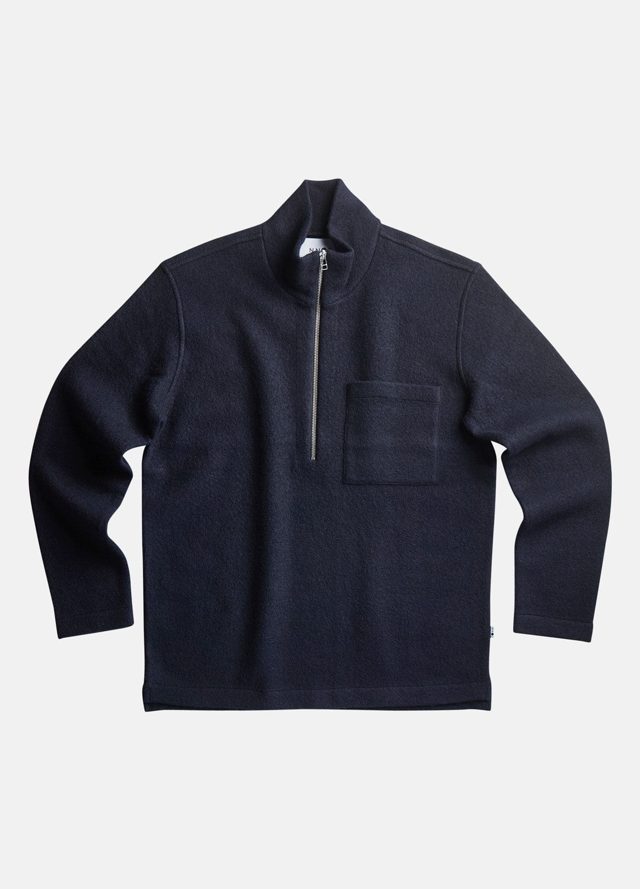 Anders half zip strik