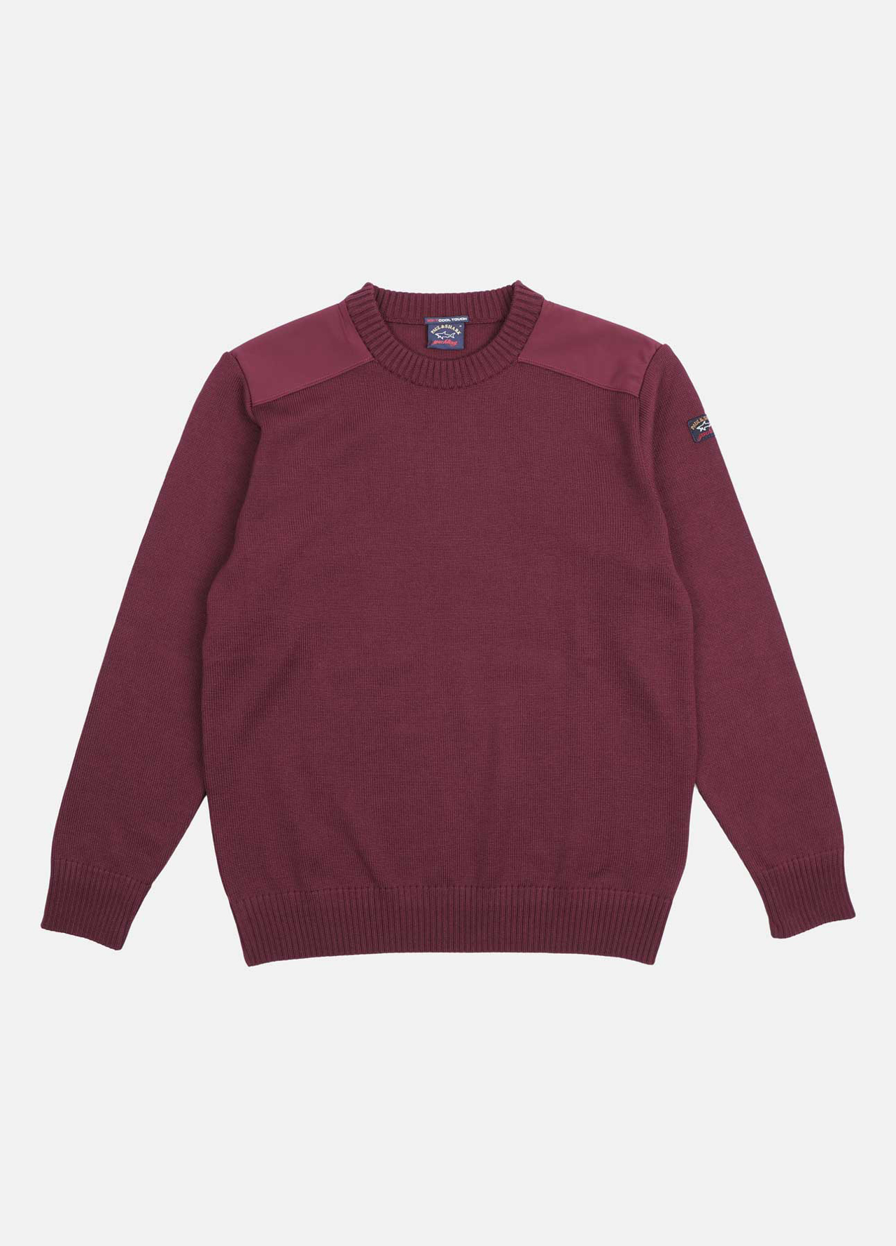 Crew neck strik i uld