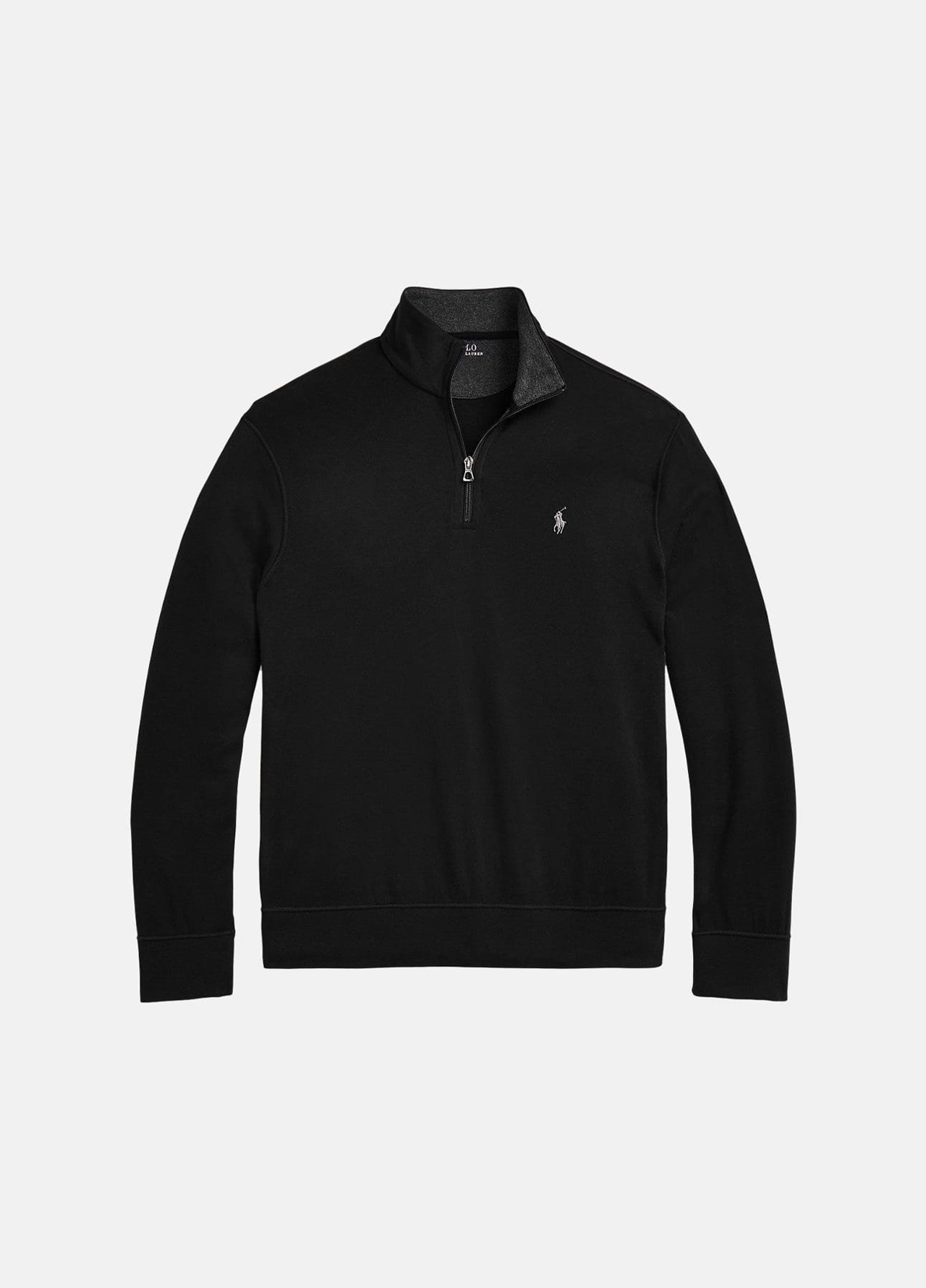 Half zip sweatshirt