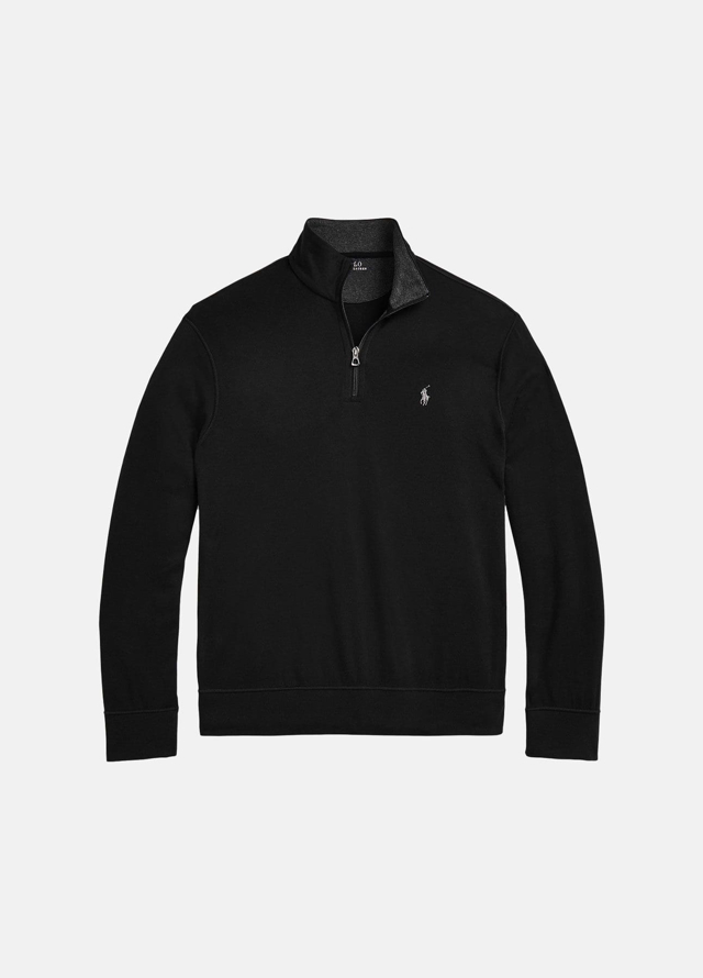 Half zip sweatshirt