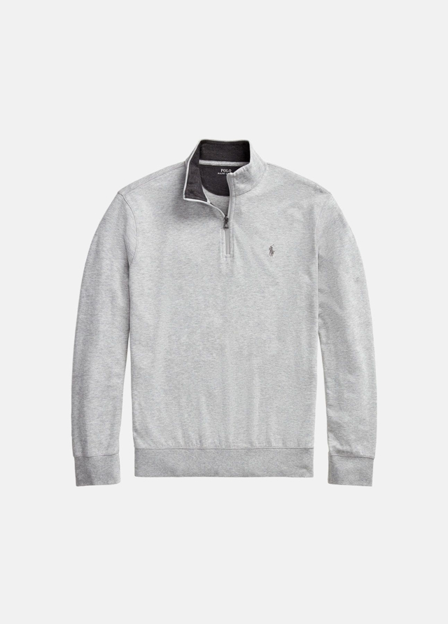 Half zip sweatshirt