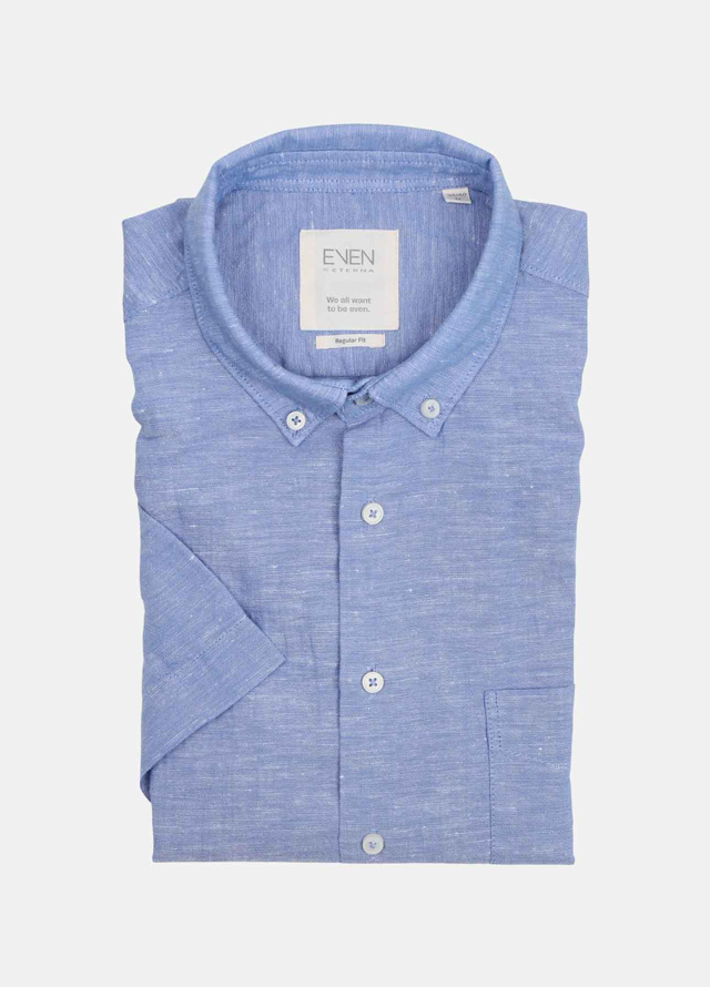 Kortærmet button-down skjorte regular fit