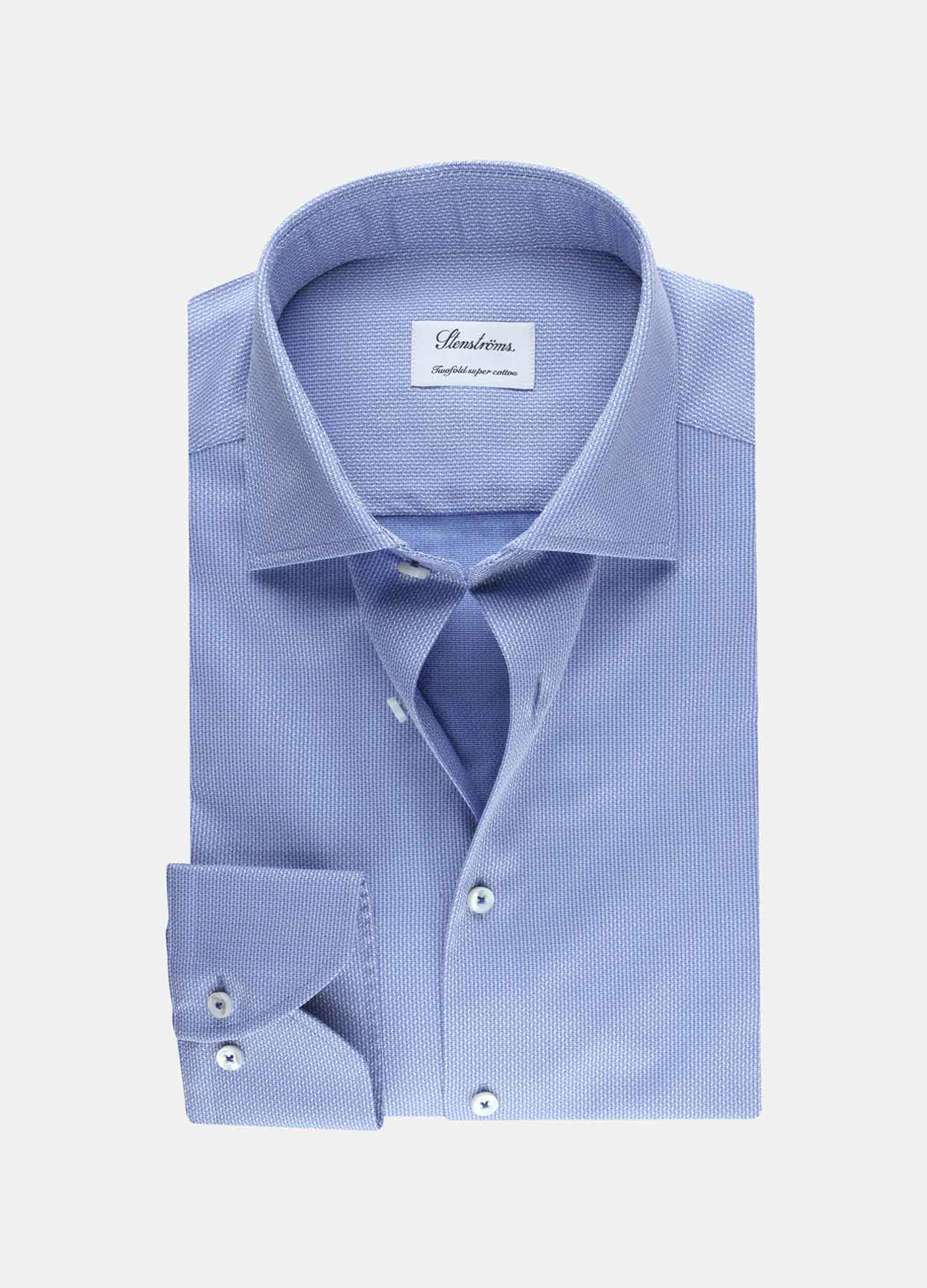 Slimline skjorte med tekstur