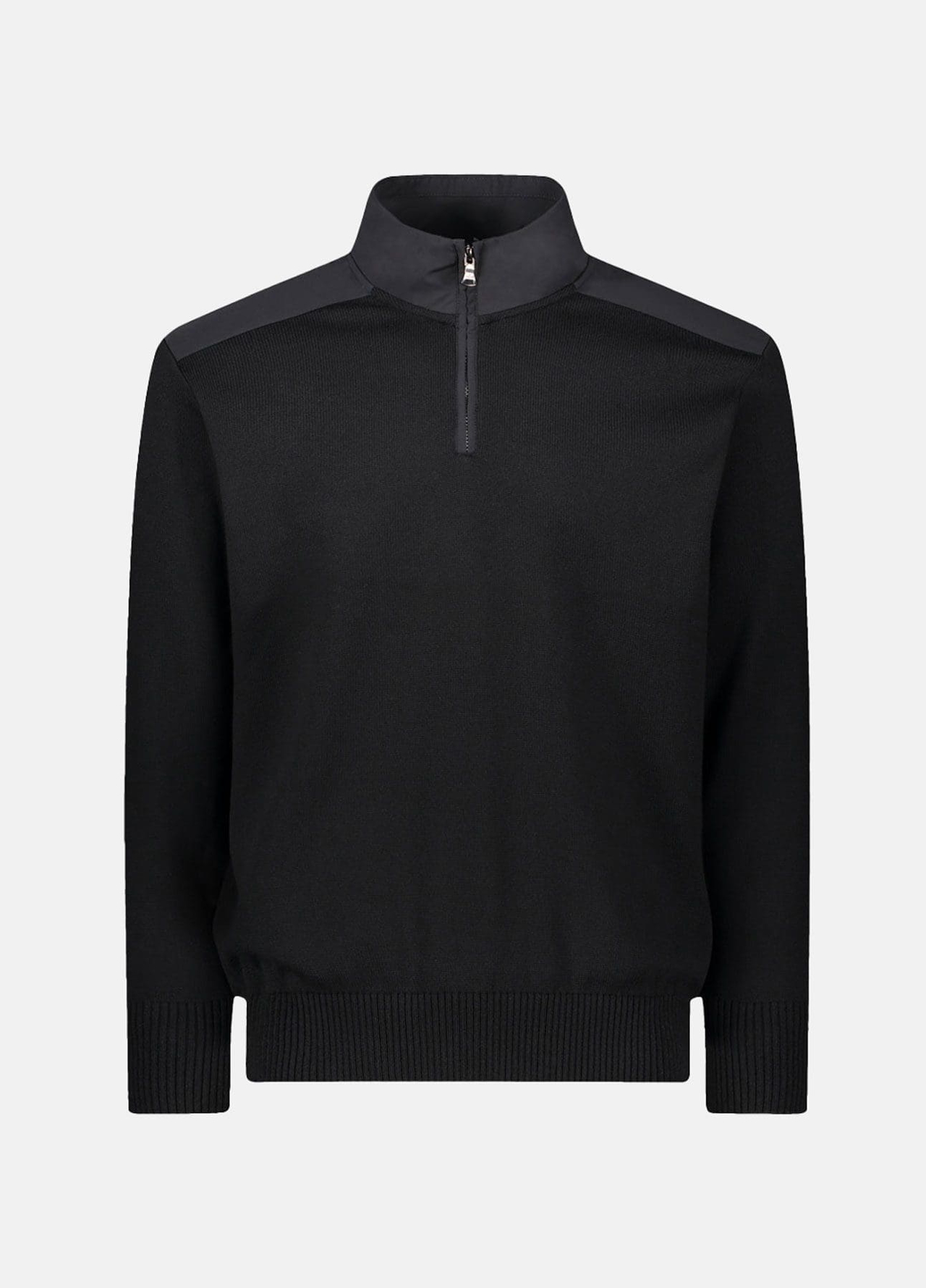 Half zip strik