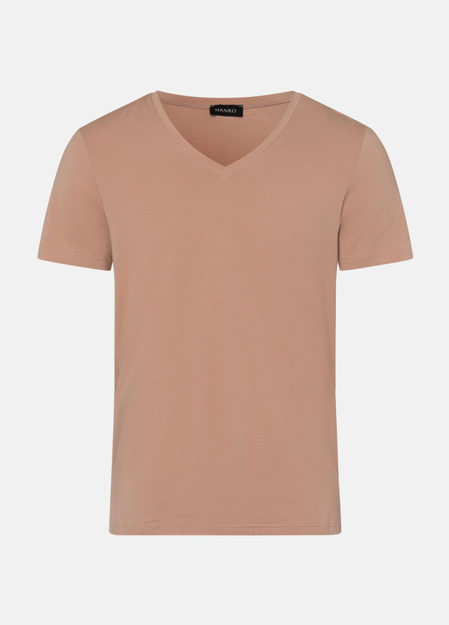 Cotton Superior t-shirt med v-hals