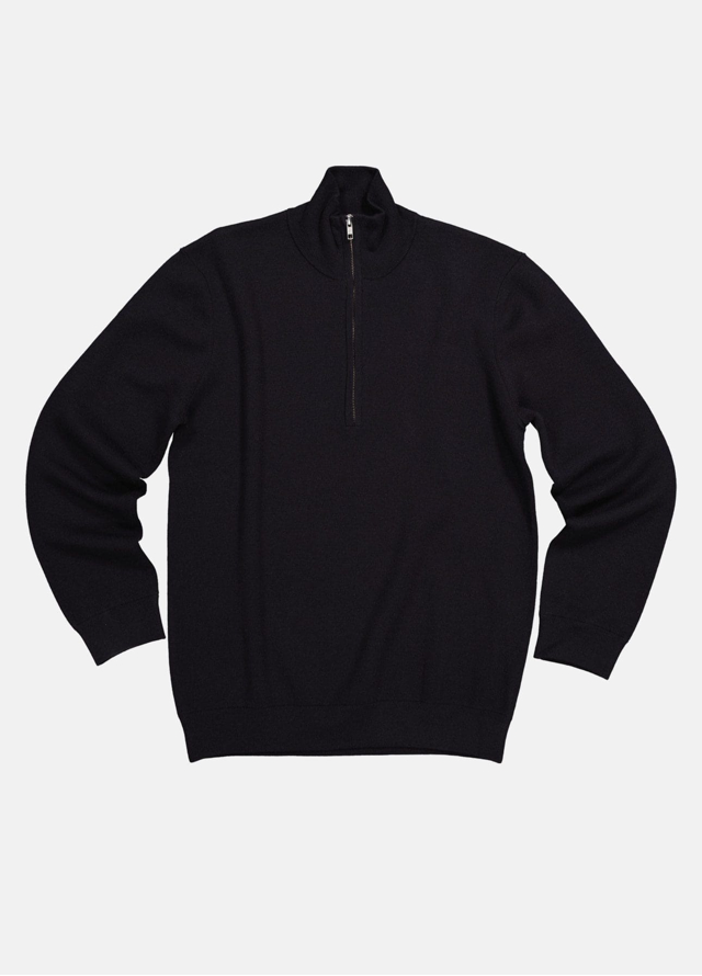 Harald half zip strik