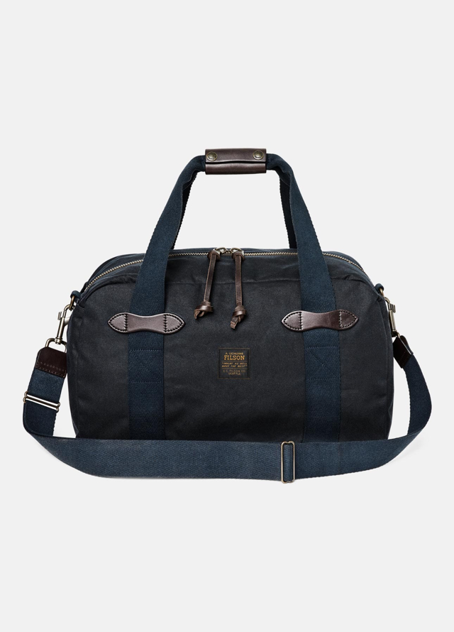 Tin cloth small duffle bag