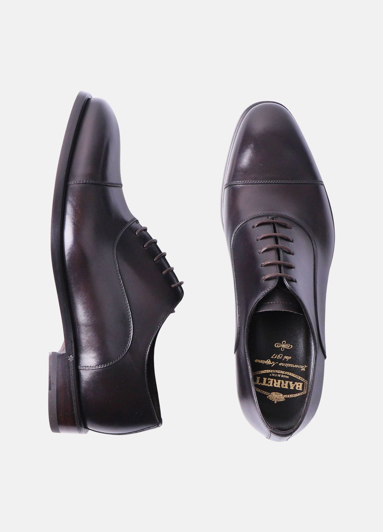 Oxford cap-toe sko