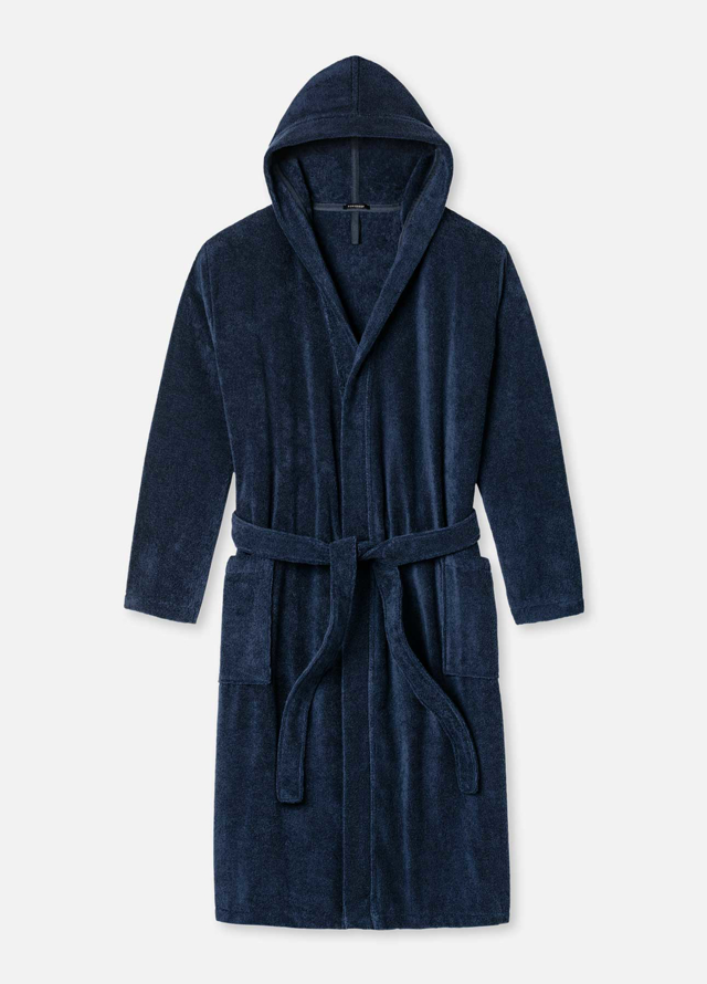 Morgenkåbe i bomuldsfrotté