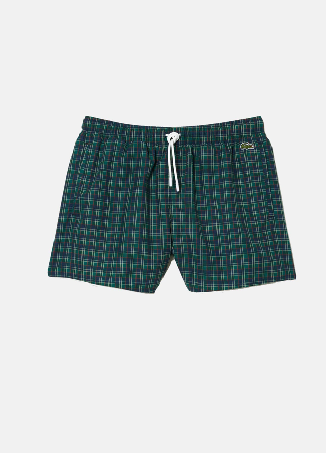 Badeshorts med tern