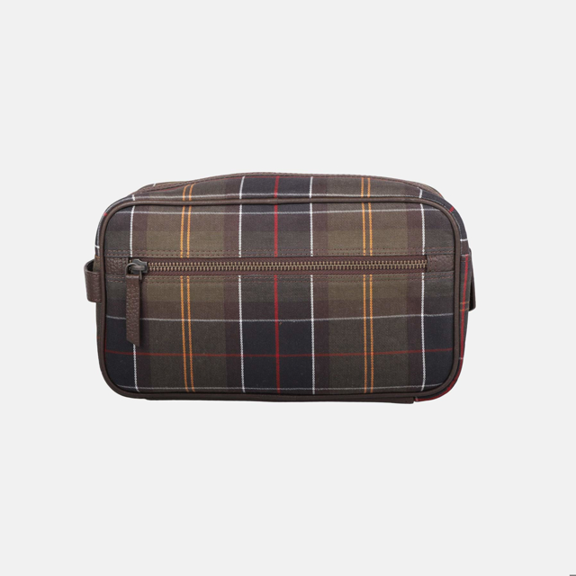 Tartan washbag