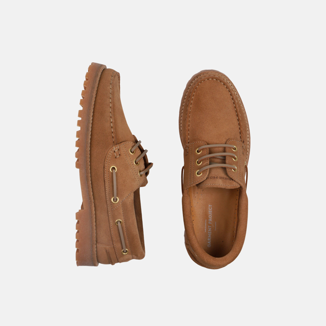 Ollie Boat Shoe i ruskind