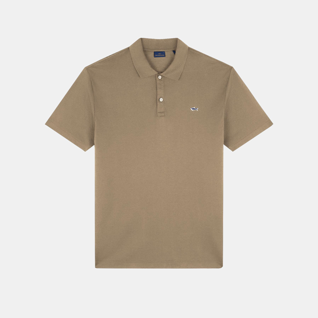 shark badge pique