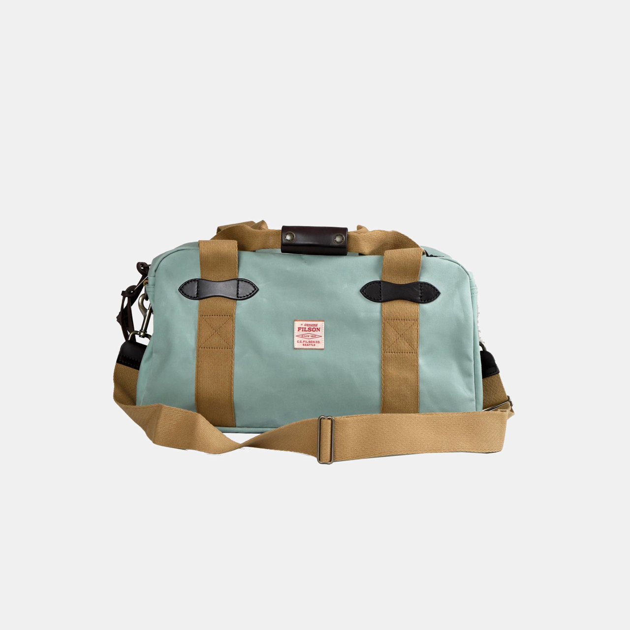 tin cloth small duffle bag