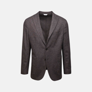 Wool donegal jakke