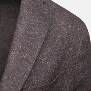 Wool donegal jakke
