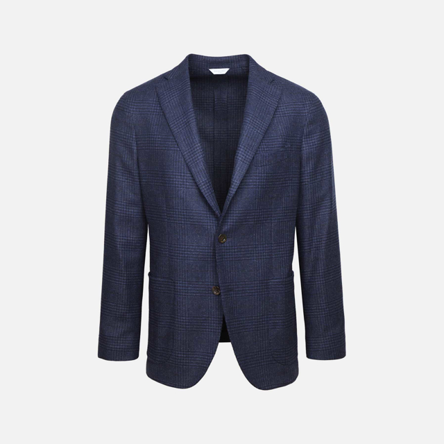 Exploded glencheck  jakke