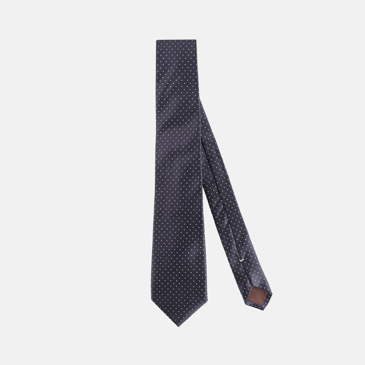 Slips med sne prikker