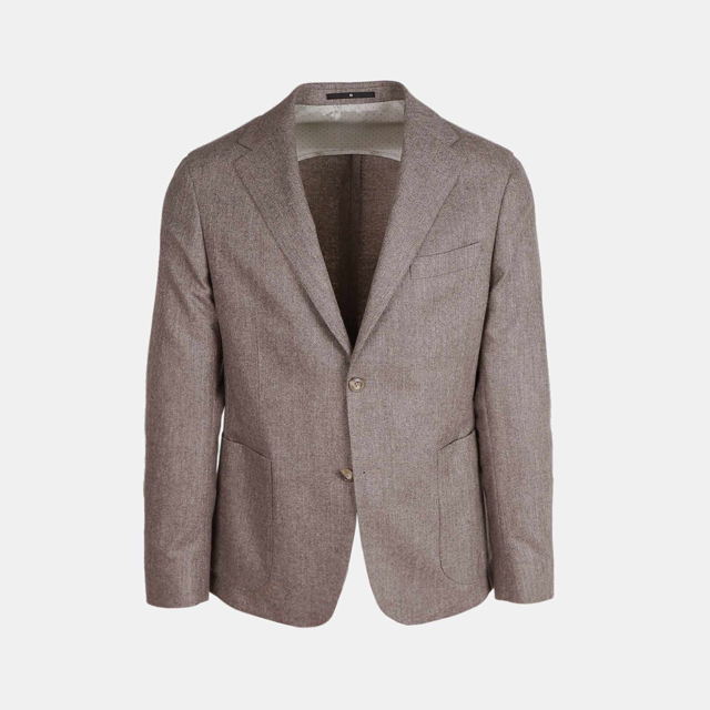 sildebensvævet jakke