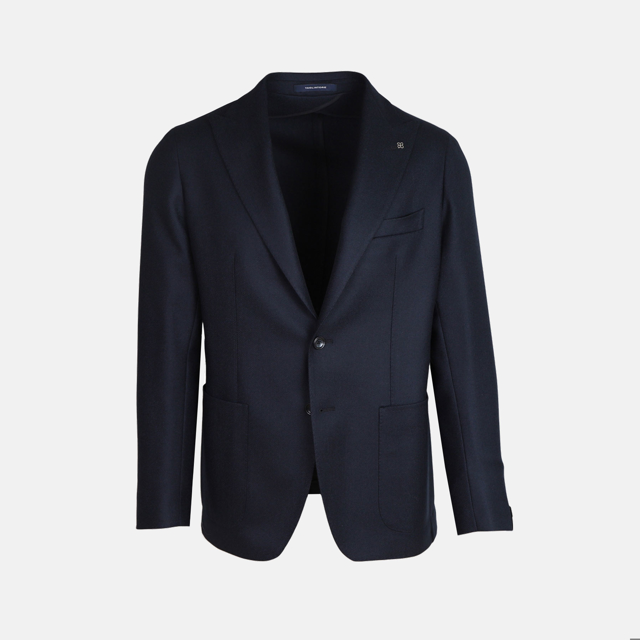 blazer diagonal vævet