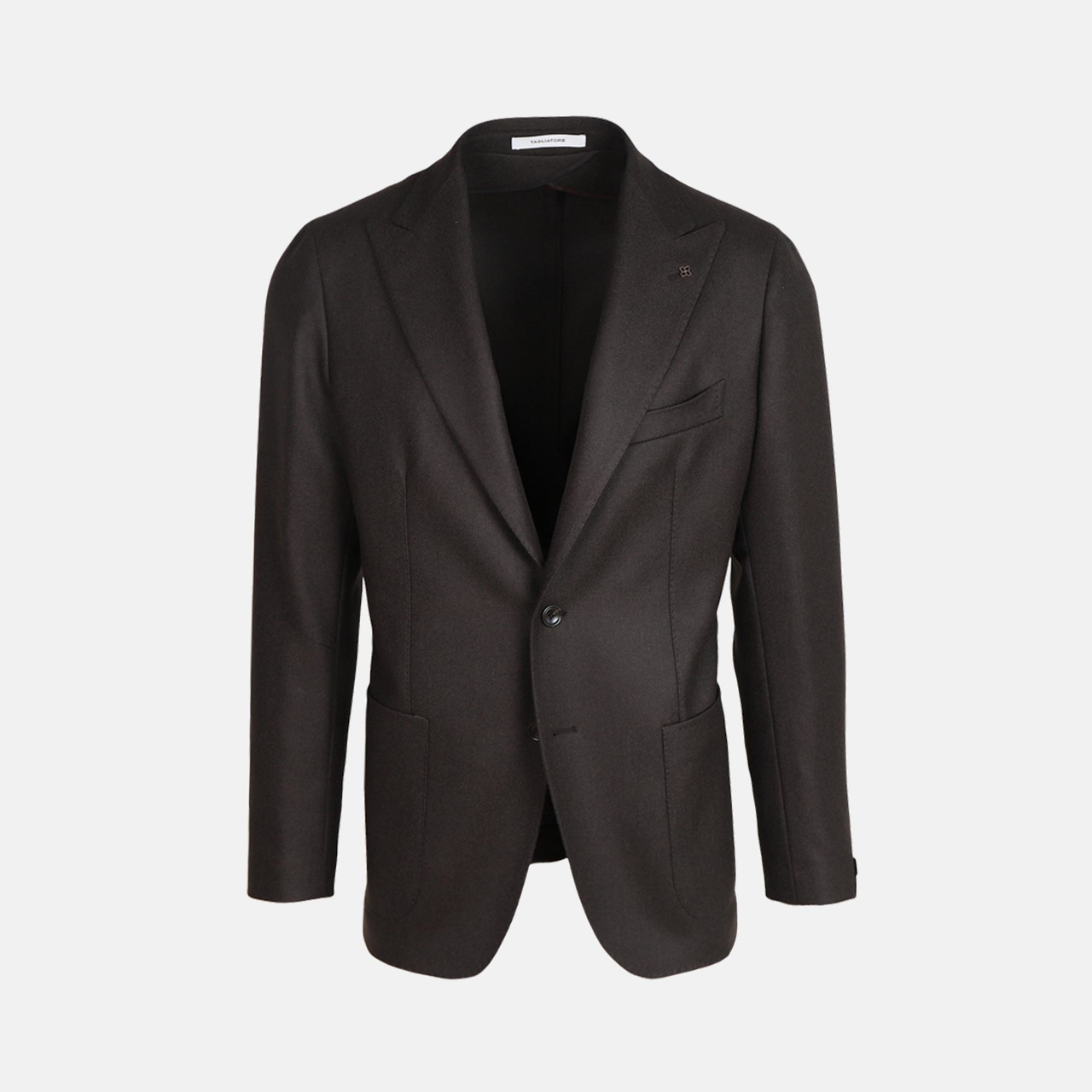 blazer diagonal vævet