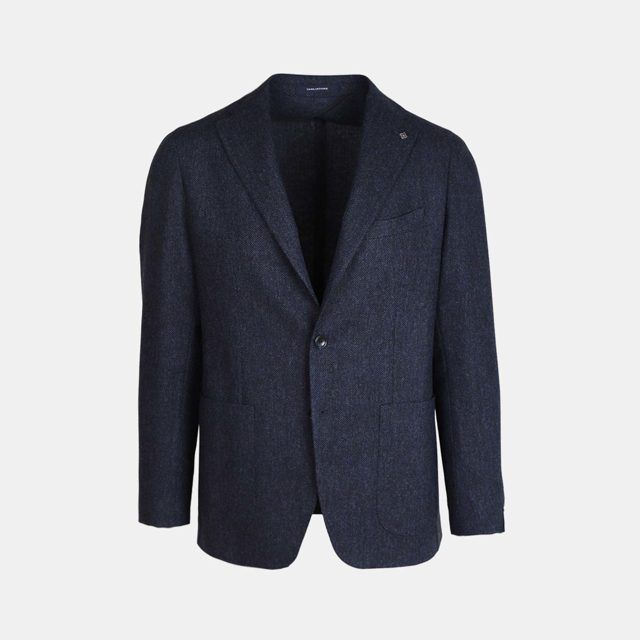 jakke sildebensvævet med cashmere