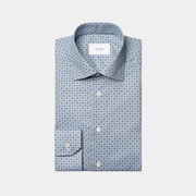 micro floral print skjorte