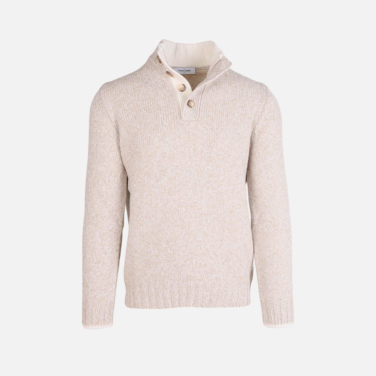 pullover med knapper
