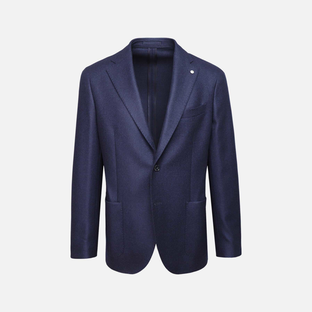 Tweedjakke uld cashmere
