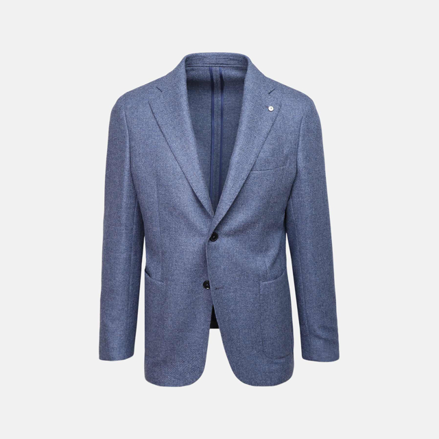 Tweedjakke uld cashmere
