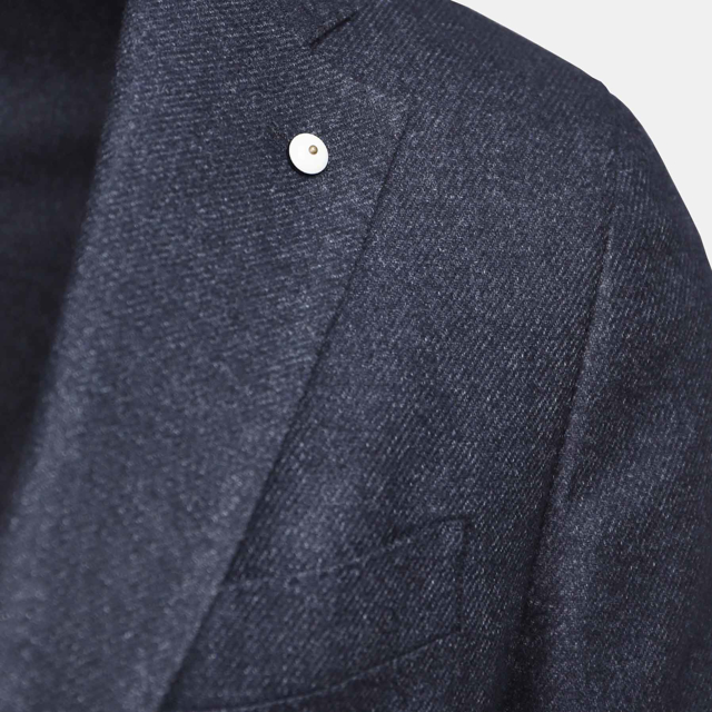 Tweedjakke garment dyed