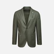 Tweedjakke garment dyed