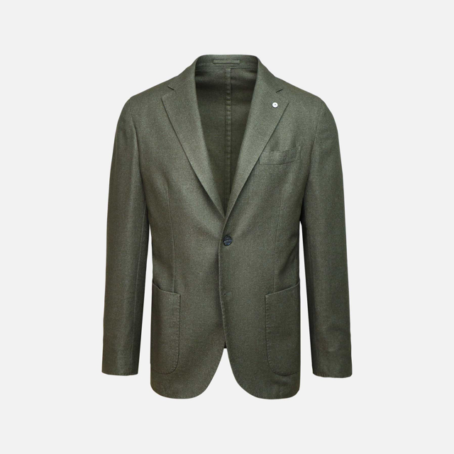 Tweedjakke garment dyed