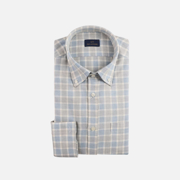 Let flonelsskjorte med brystlomme button down