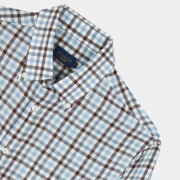 bomuld tencel skjorte med brystlomme button down