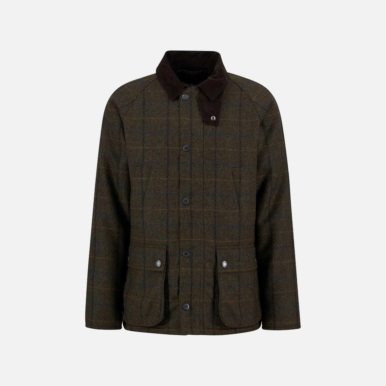 bedale check wool