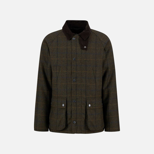 bedale check wool