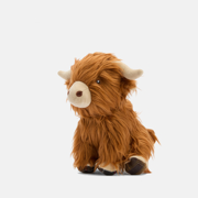 highland cow dog toy