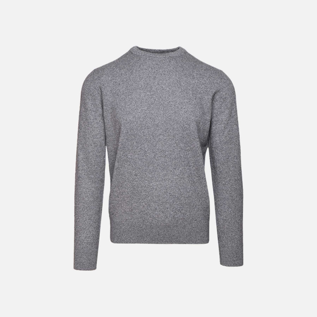 Ren cashmere rund hals