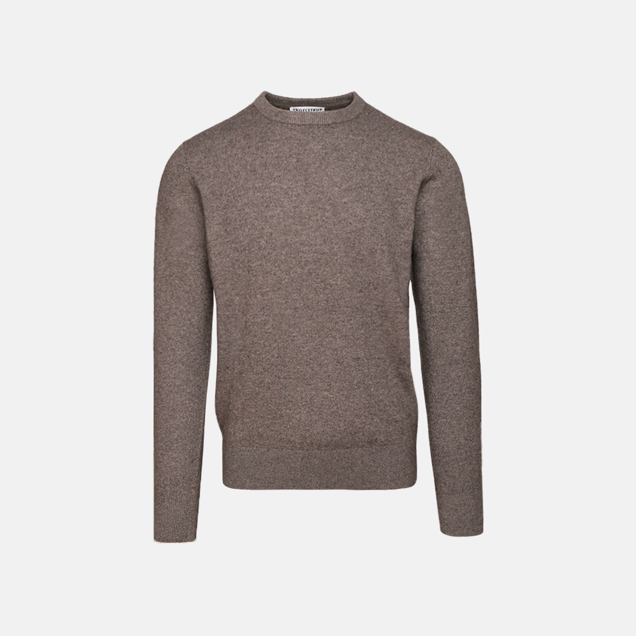 Ren cashmere rund hals