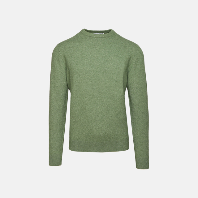 Ren cashmere rund hals