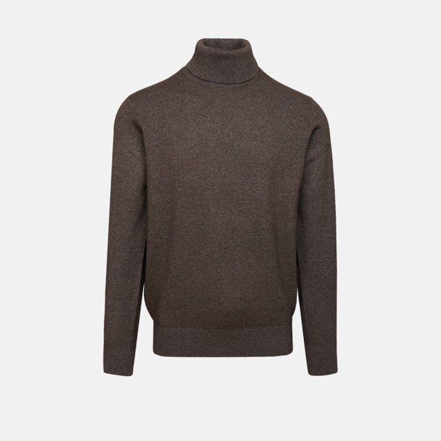 Ren cashmere rullekrave