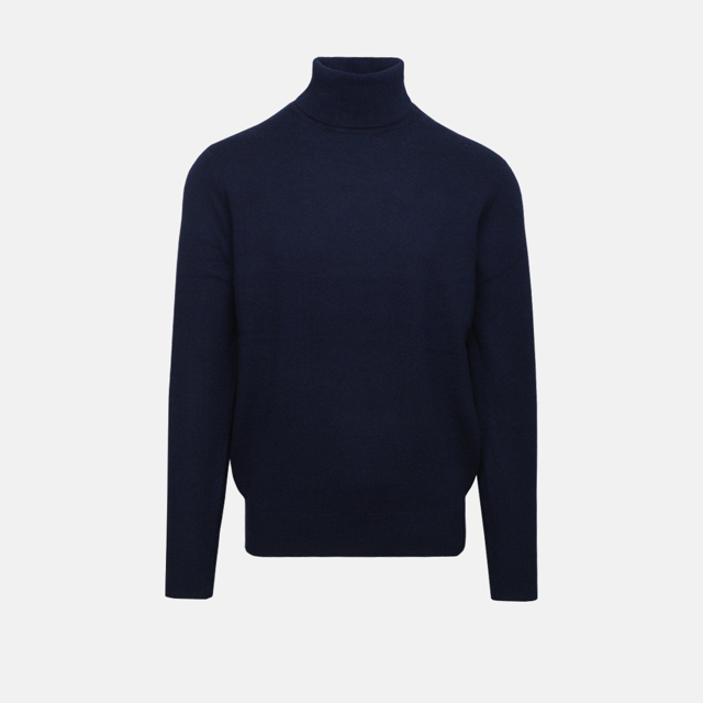 Ren cashmere rullekrave