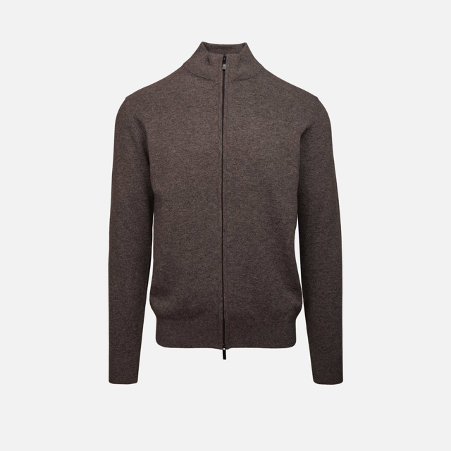 uld cashmere full zip
