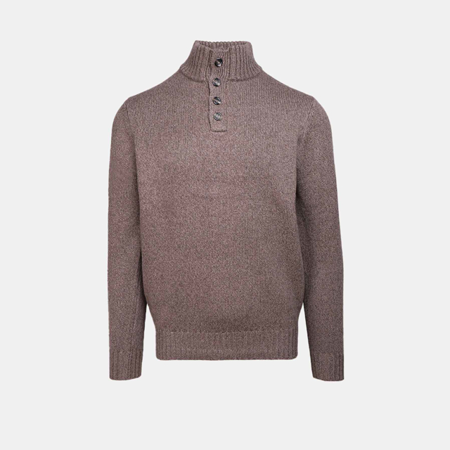 Uld silke cashmere cardigan