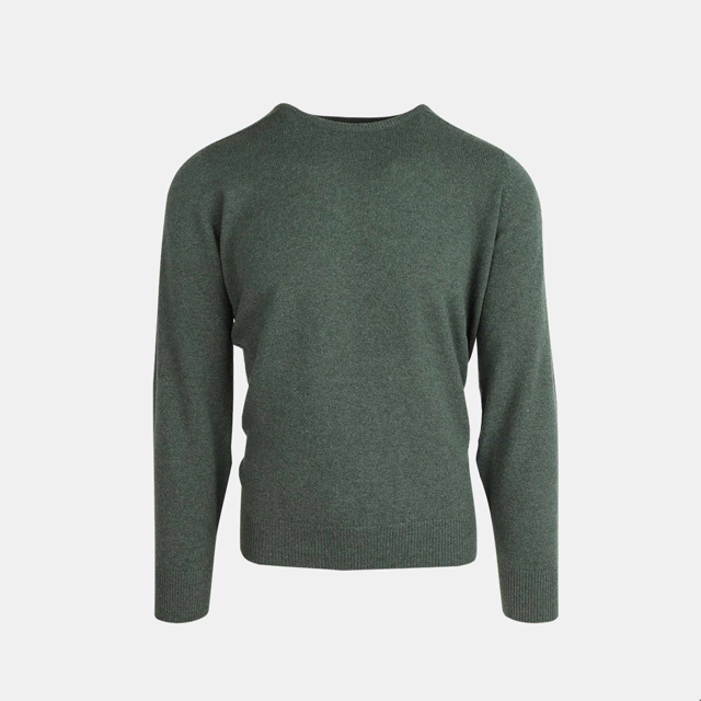 saddle shoulder geelong lambswool